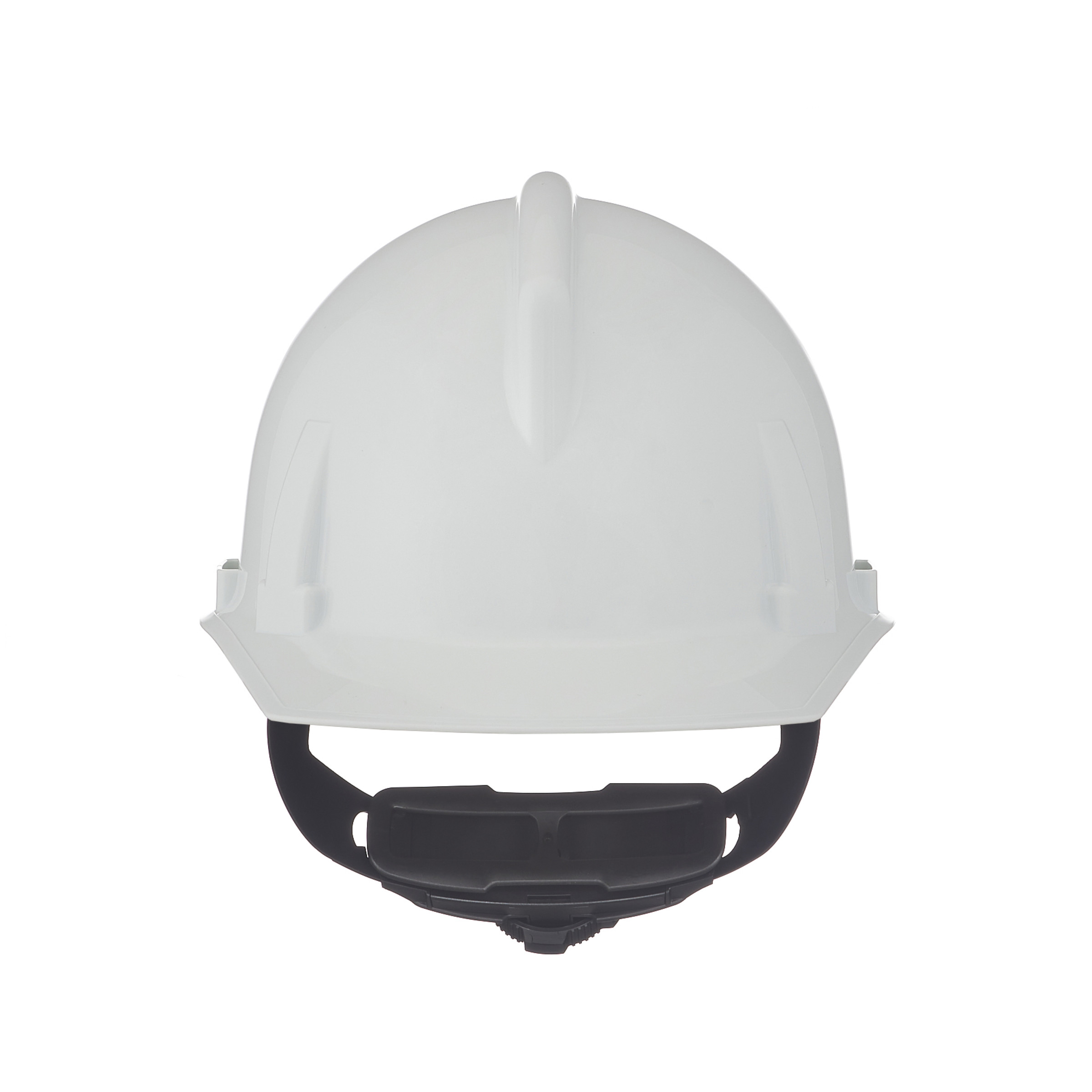Topgard Slotted Cap, White, w/Fas-Trac III Suspension